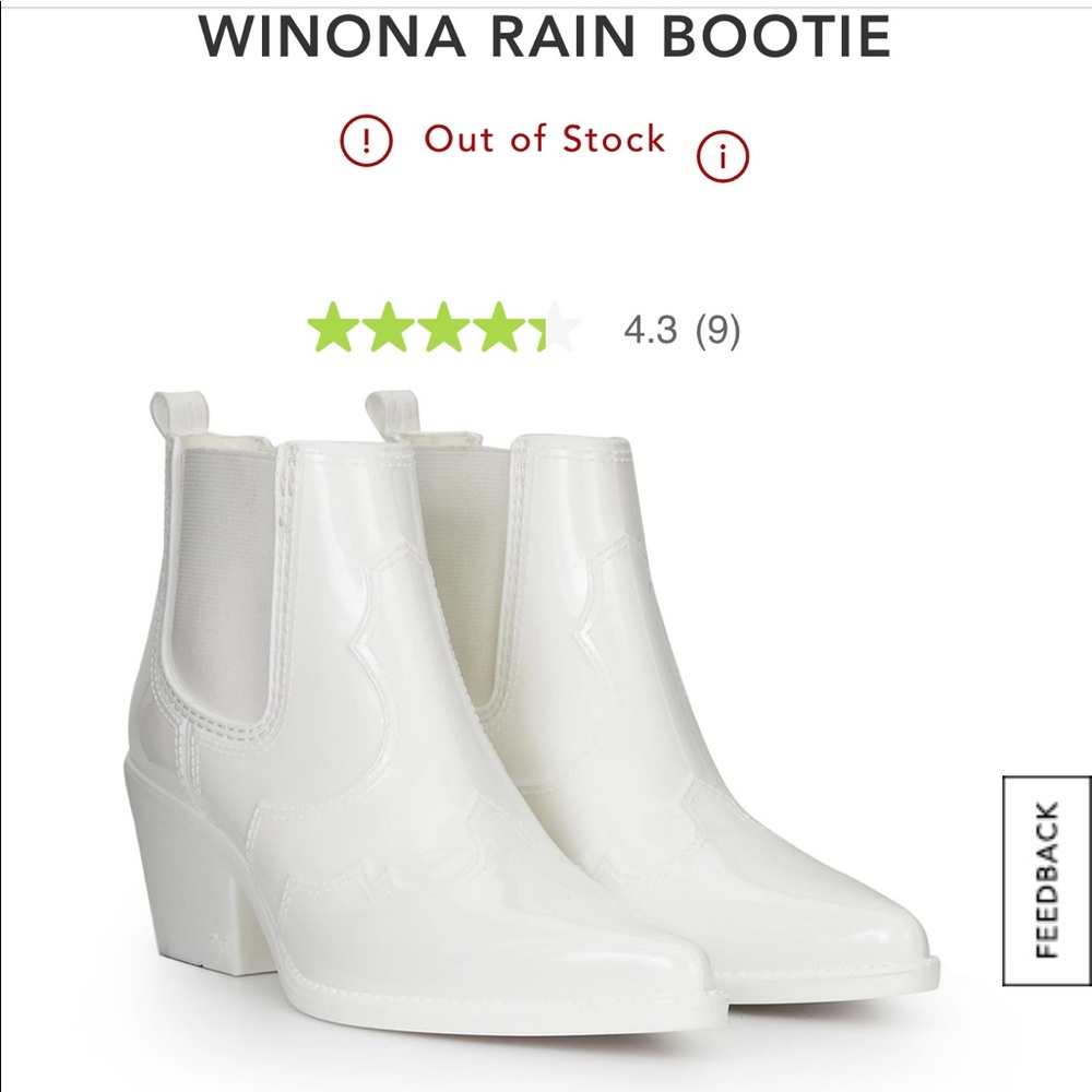 NWB Sam Edelman Rain Bootie